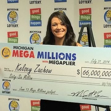 I’m Kelsey Zachow the winner of $66 million Powerball lottery jackpot am giving out $$$ for people that followed me randomly