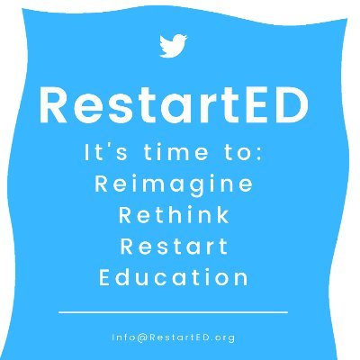 Dedicated group of educators focused on restarting and modernizing education through dialogue and action. Join us as education recovers and moves forward.