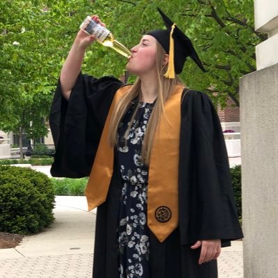 AbiBarton98's profile picture. Purdue Alum  she/her