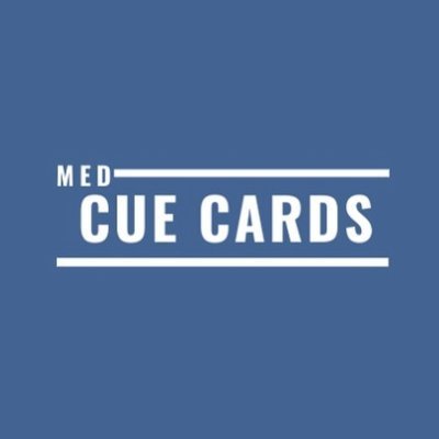 Med Cue Cards