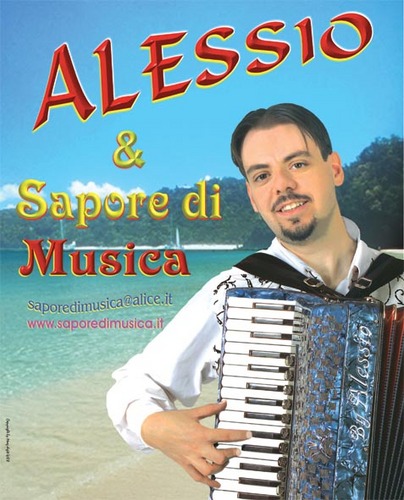 Alessio Alunno; Fondatore & Leader dell'Orchestra
Sapore di Musica nata nel 1995,
dal 1997 Dimostratore di Tastiere Ketron.