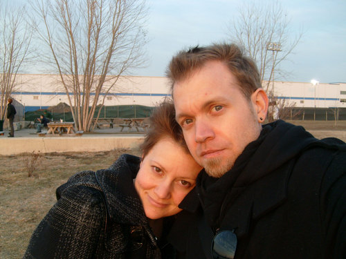 jenandtommy's profile picture. vegan urban explorers: jen's an artist, tommy's a designer. follow them individually: @tommypez & @jenmeyerart.