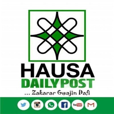 Hausa Dailypost jarida ce mai zaman kanta dake yada shirye-shiryenta a yanar gizo-gizo(Internet) da harshen Hausa.

Imel: 