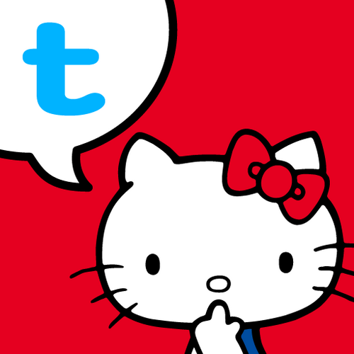 HelloKT_app's profile picture. This is Official account of Hello Kitty for twitter.
