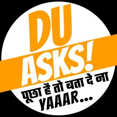 An independent, progressive platform for DU students and teachers | Believer in equality for all | Instagram @asks_du