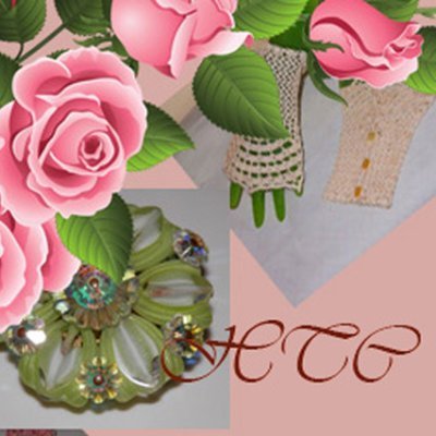 Love to create unique knit & crochet designs, find vintage jewelry, and re-create new jewelry from old pieces.