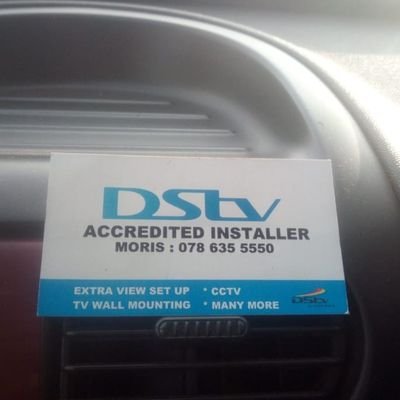 Dstv installer who resides in Johanesburg&works in whole Gauteng only/0786355550 Call us.We fix cctv cameras,Motor Gates,Mount Tv on wall.