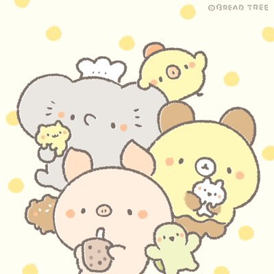 麵包樹小動物們的可愛日常ʕ•ᴥ•ʔ ⊹ Facebook / Instagram : ＠hibreadtree ⊹ LINE Stickers 🔎BREAD TREE