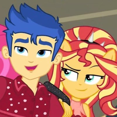 hi i am sunset shimmer daughters: @shezow_wordgirl crush: @EG_Flash