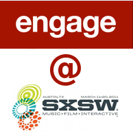 engagesxsw's profile picture. Live tweets from the @EngageDC team at #SXSWi. Tweets from @PatrickRuffini @JordanRaynor @Rapprich and @DGross.