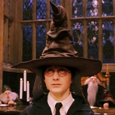 OfficialSortHat's profile picture. I sort people into their houses and my word is final