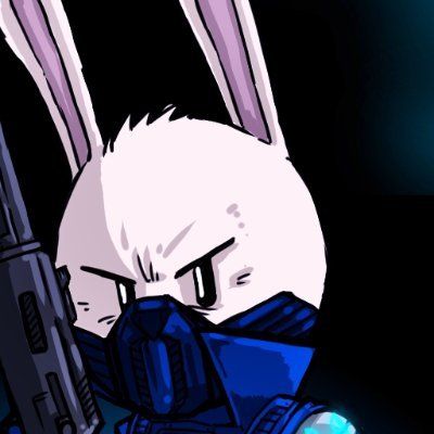 The less friendly neighbourhood bunny. Can't spell positivity without P.O.S.