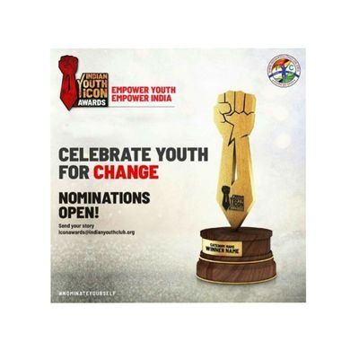 Indian Youth Icon Awards is aimed to raise the profile of young people and highlights the contribution they are making towards developing nation.