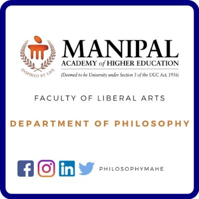 Department of Philosophy - Manipal Profile