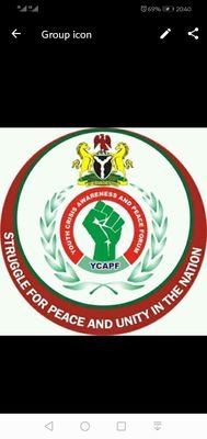Ycapfswzone's profile picture. Struggle for peace and unity in the nation