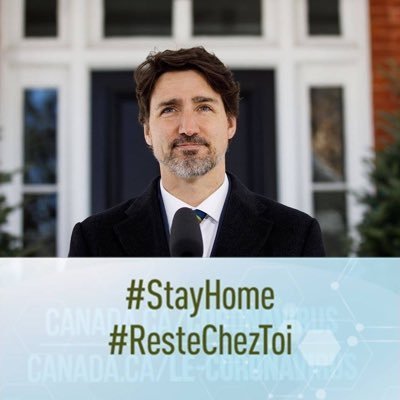 Father, husband, 23rd Prime Minister of Canada. Account run by PM & staff. (parody acc)