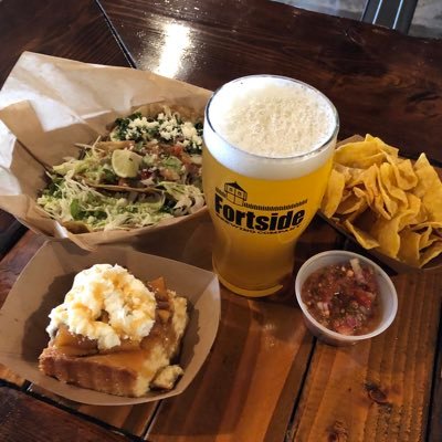 Fusion Tacos and Burritos served up just outside Fortside Brewing Company in Vancouver WA!