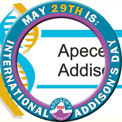 ApecedjaAddison's profile picture. Harvinaisia Apeced, Addisonin tautia, lisämunuaiskuoren vajaatoimintaa tai APSII sairauksia sairastavien sekä heidän läheistensä potilasyhdistys.