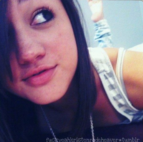 kriistenleane's profile picture. Hola soy fake de Kristen Rodeheaver por si no sabes quien soy salgo en el video de One Time (Justin Bieber) Sigueme & te sigo♥