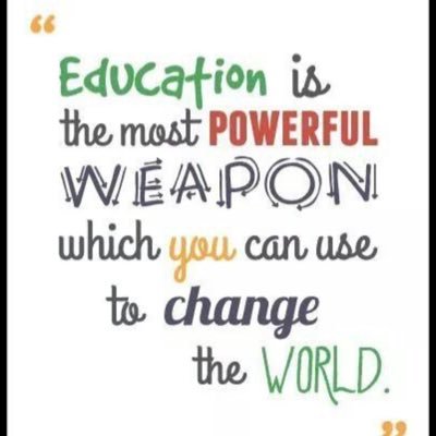 Teacher|PDSB|Education is the most powerful weapon in which you can use to change the world ~Nelson Mandela