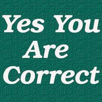 Yes You Are Correct !!!(@yesurcorrect) 's Twitter Profile Photo