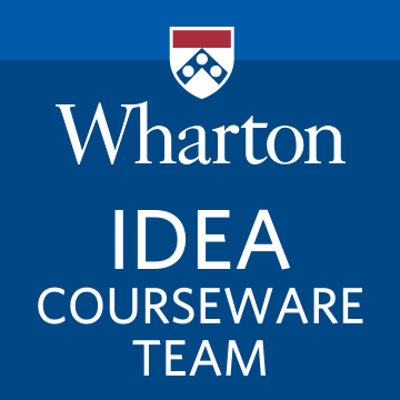 Courseware partners with Wharton faculty in using technology that facilitates exceptional teaching and learning.