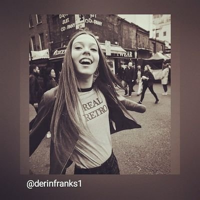 DerinFranks's profile picture. DEVISTATOR Dunn told you.. I'm just really a big fan
of @CourtneyHadwin  following each other on Twitter.SHE'S GONNA TAKE HER HORSE 🐎 DOWN THE OLD TOWN✋👄🎤