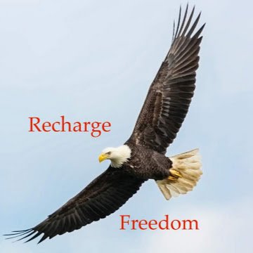 Rumble station Recharge Freedom- libertarian and 1st amendment fan