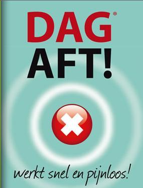 DagAFT's profile picture. Last van Aften | Pijnvrij | Beschermende filmlaag | Klinisch bewezen werkzaamheid | Te verkrijgen bij diverse drogisterijen| Aanbevolen door tandartsen