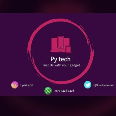 Pytech2's profile picture. Trust us with your gadget Ready to deliver WhatsApp: 07054260428 Instagram: Py tech All phones available cheap and affordable