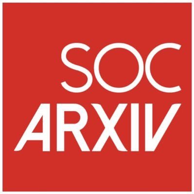 Open archive of social science. Free. Academy owned. Feed of new papers: @SocArXivpapers. Tweets by @familyunequal. Say it: so-SHAR-kive (soʊʃɑrkaɪv)
