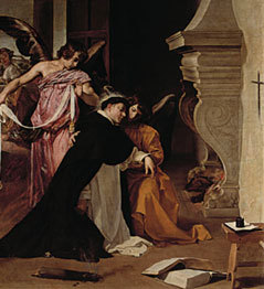 El Museo de Arte Sacro de Orihuela se conservan obras de arte tan importantes como el lienzo La Tentación de Santo Tomás de Diego Velázquez.