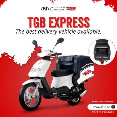 TGB Delivery & Scooters Twitter