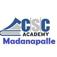 CSC Academy Madanapalle (@cscmadanapalle) 's Twitter Profile