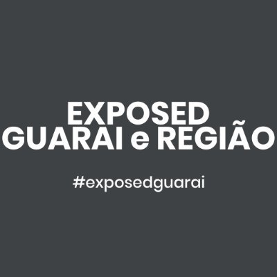 Relatos de abusos e outros, DM está aberta ou pela #ExposedGuaraieRegiao. Postaremos em anônimo (se quiser expor seu nome, só avisar). 

VOCÊ NÃO ESTÁ SOZINHA!