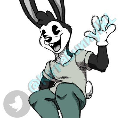 Inkblot Toony Rabbit fursuiter, He/Him, EDM Raver, Writer, Age: 31, Furry, NSFW 🔞, icon by @kirrabunnyirl and header by @pinkferal 💙💛