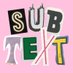 Subtext (@subtextzines) Twitter profile photo Subtext (@subtextzines) Twitter profile photo