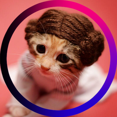 Horror, History, Art & Photog. 
*Catholic *Bisexual/Queer *She/Her

Princess Leia kitten pfp-Wendy McKee