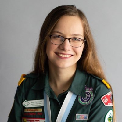 Amy Hermann | Pathfinder Award recipient and @SMU Student | Proud to serve @boyscouts and @venturingbsa as the 2020-21 @srventuring_bsa President