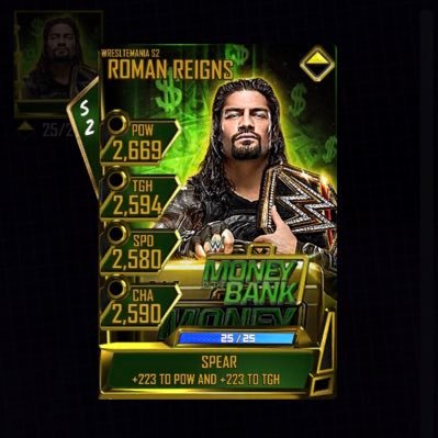 I play WWE Supercard (Since 8/8/15)