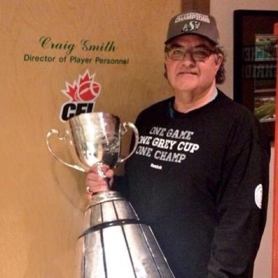 Cancer survivor! CFL teams. Ottawa RedBlacks Consultant. Bombers-Scout. Dir of PlayerPersonnel Riders & Ticats. Lions-Scout & Coach. UBC TBirds-Coach.