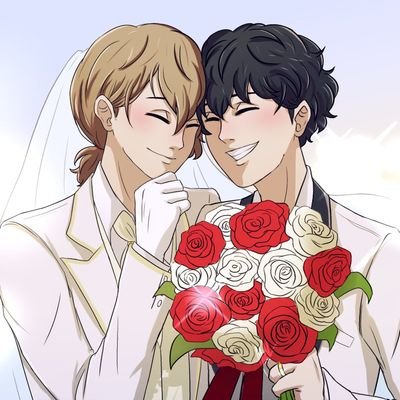 he/him.
Fanfic account where I'll update and rave about my favorite ships. currently working on P5R stuff, specifically with Akira and Goro. pfp: @megamokki