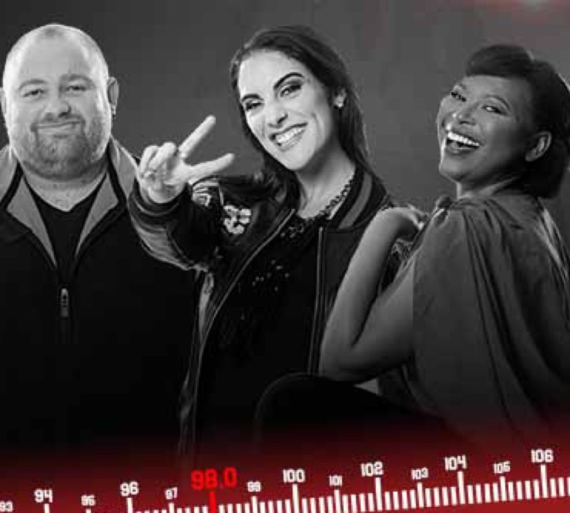 🔊Weekends just got LOUD
Lots of 🎉 a healthy dose of 📓 and a hint of 🤪 
📻
Sat + Sun | 7-10am | @5FM
with @ThatNicole, @sibaphiwe & @DuranCollett