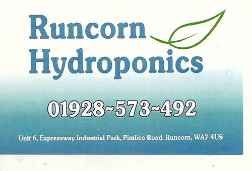 Runcorn Hydroponics unit 6 pimlico road expressway ind park WA7 4US