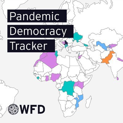 @WFD_Democracy’s Pandemic Democracy Tracker monitored democratic responses to the COVID-19 Pandemic. The project closed in February 2021. #PanDemTracker