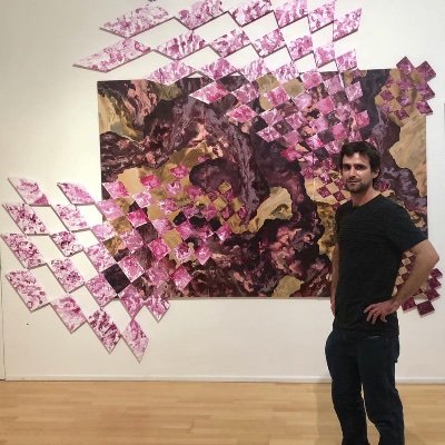 Artist and curator. Predominately a painter though my practice has also broadened into installations and virtual reality.
