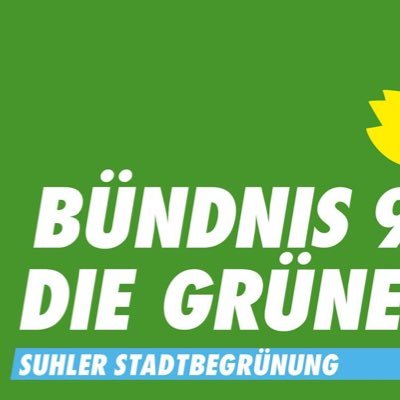 Hier twittert das Büro der Suhler Grünen. Auch real erreichbar, immer Dienstags 11-14.00 Uhr in der Rimbachstraße 15, Suhl