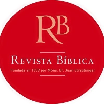 La Asociación Bíblica Argentina (2012) edita Revista Bíblica conjuntamente con Editorial Verbo Divino. Desde 1939 al servicio de los estudios bíblicos!💪