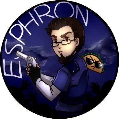 esphron's profile picture. Professional Twitch Stokesman | Taco 🌮 Aficionado | Resident Evil and other fun games (Sometimes we go fast 😶)