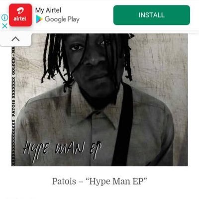 Am young artist from Zambian,and I go buy the name patois hype men ep